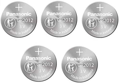 Panasonic CR2012 3 Волти / 3V Литиум Монета Батерија 1PACK X 5PCS