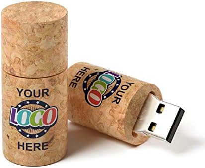 МАЈНАМИ Вино Плута Прилагодено Usb Флеш Диск Логото Печатени Дрво Палецот Диск Персоналните Меморија Стап 64GB 500 Пакет