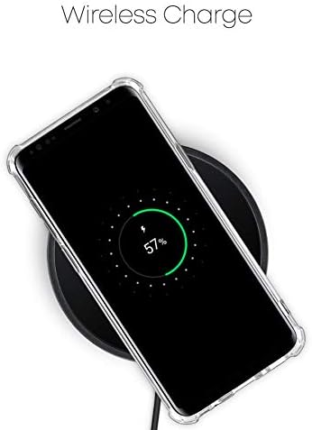 Случај НА GOOSPERY Galaxy S9 Plus, Кристално Чист Заштитен Капак На Браникот Со Армирани Агли, Тенок Хибриден Телефон Отпорен
