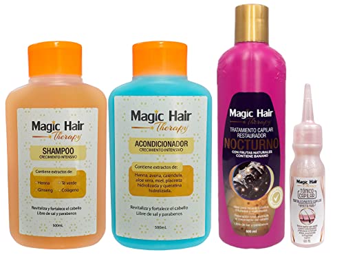 Магична терапија за коса Колумбија crecimiento intensivo a Base de frutas | Интензивен раст на овошјето за коса Овошје