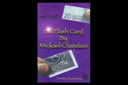 Gimick Magic Bill Flash картичка од Mickael Chateleain