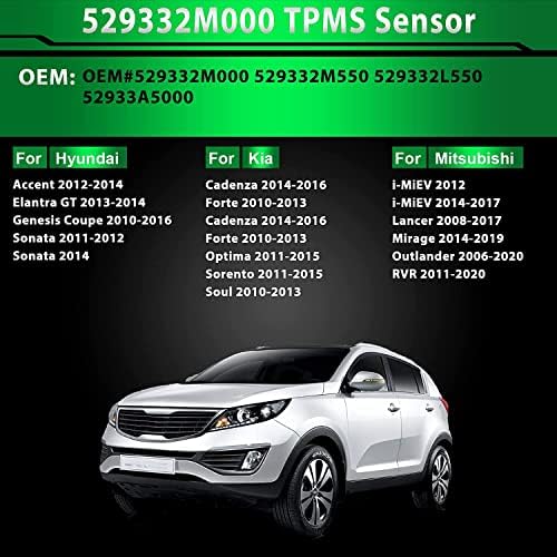 Сензор Szkaidag TPMS, 315 MHz Сензор за монитор на притисок на гумите за: -Hyundai Accent 2012-2014 за: -Kia Cadenza 2014- за: -Mitsubishi