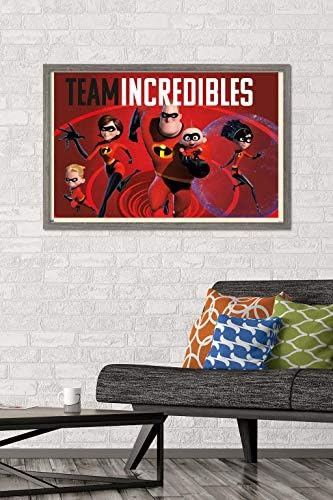 Trends International Disney Pixar The Incredibles 2-семејство postид постер, 22.375 во x 34 in, нерасположена верзија