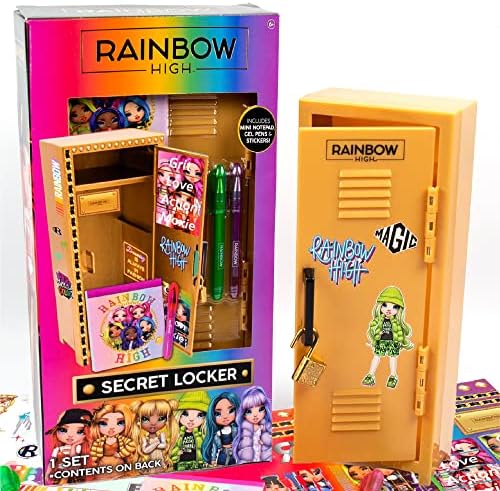 Висока тајна шкафче за шкафчиња, вклучително и бележник, налепници за пенкала за гел - на возраст од 6+ години