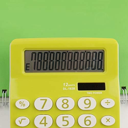 Дубао 12 цифри со соларна канцеларија со соларна канцеларија за комерцијални калкулатор вистински човечки изговор 12 цифри Голем