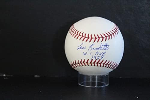 Лу Бурдет потпиша бејзбол автограм автограм PSA/DNA AM48632 - Автограмирани бејзбол