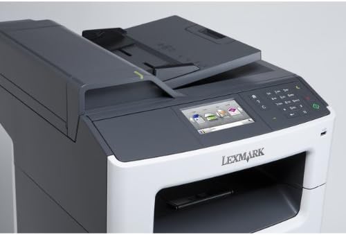 Lexmark MX410DE Монохроматски се-во еден ласерски печатач, скенирање, копирање, подготвена мрежа, дуплекс печатење и професионални карактеристики