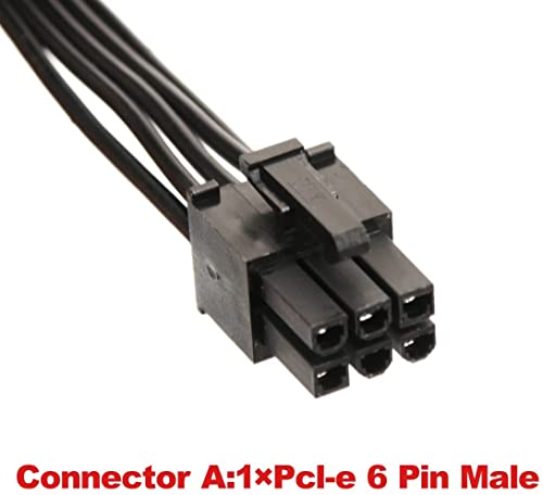 PCI-e 6 Pin машки до 3 SATA 1 до 3 SATA Женски Напојување Сплитер Снабдување Кабел За Corsair Модуларен RM550/RM650/RM750/RM850/RM1000