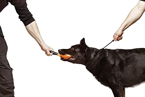 Dingo Gear Choke јака за обука на кучиња Рачно изработена од кабел со 1 ограничувач водоотпорен црн XL S04062