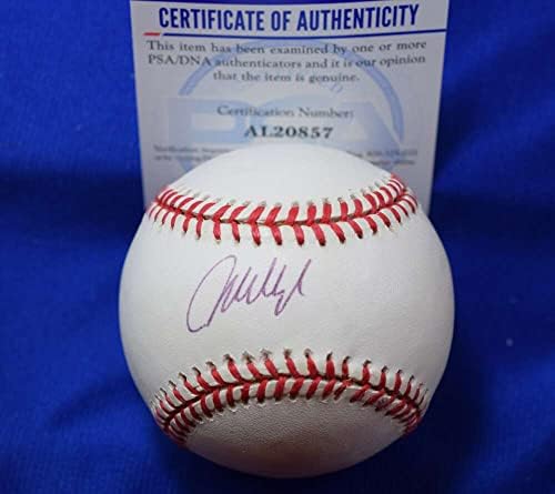Mo Vaughn PSA DNA COA Autograph American League Oal потпиша бејзбол