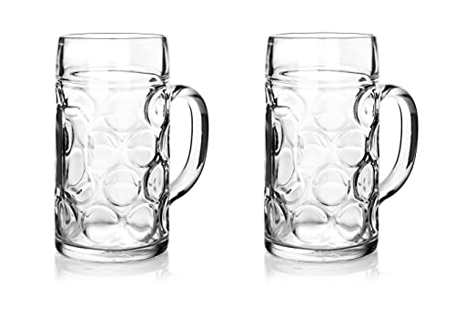 Северна Планина Снабдување Октоберфест Стаклени Чаши За Пиво-За Одржување На Големи Количини Ладни Подолго-21 Унца-Сет од 2