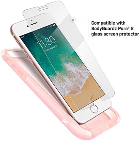 Кутија за мобилни телефони BOLDEWARDZ за iPhone 6, iPhone 6s, iPhone 7, iPhone 8 - розова/бела боја