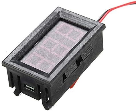 Shisyan 3PCS 0. 56 инчи црвен AC70-500V мини дигитален напон на напон на напон на напон на напон на напон на напон на напон на мерач на мерач