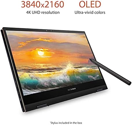Asus ZenBook Flip S Ултра Тенок Лаптоп, 13.3 4K UHD OLED Екран На Допир Јадро i7 - 1165G7 ПРОЦЕСОР, 16GB RAM МЕМОРИЈА, 1TB SSD, Thunderbolt 4,