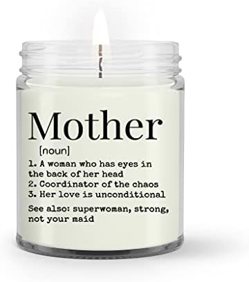 Мајка дефиниција миризливи свеќи, идеи за подароци за мајка, подароци за ден на мајки