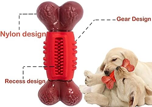 Играчки за џвакање на кучиња здравство, играчки за чистење на заби за кучиња, најлон и природен гумен материјал отпорен