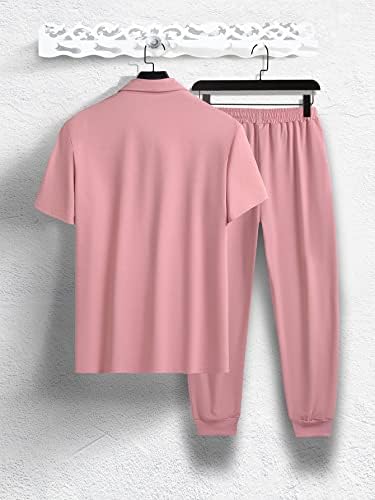 Fioxa две парчиња облека за мажи Solid Tee & Sweatpants Set
