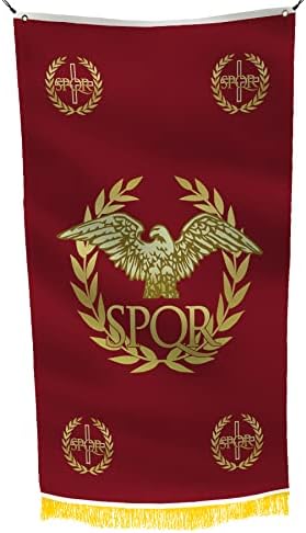 Западна SPQR Историја Античка Рим Римска Империја Сенат народ на Европската демократија историја војни 3x5 стапки знаме знаме