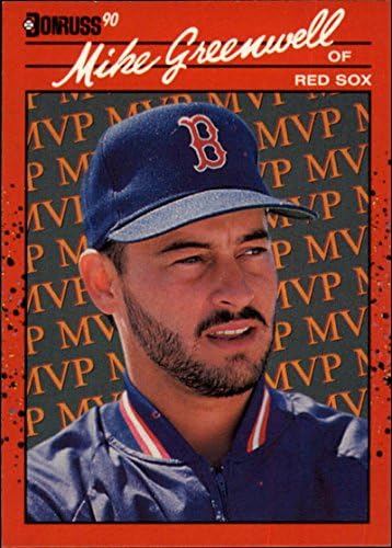 1990 Donruss Bonus MVPS BC-17 Mike Greenwell NM-MT Red Sox