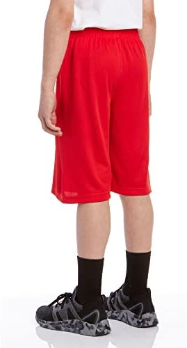 Активни шорцеви на Reebok Boys - 2 пакувања атлетски перформанси суви фит салата за кошарка шорцеви
