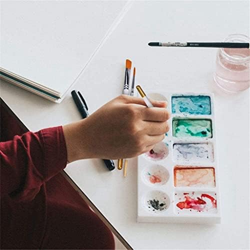 Sawqf 15 парчиња бои палета за сликање четки за сликање, за DIY уметнички занаетчиски акрилно сликарство