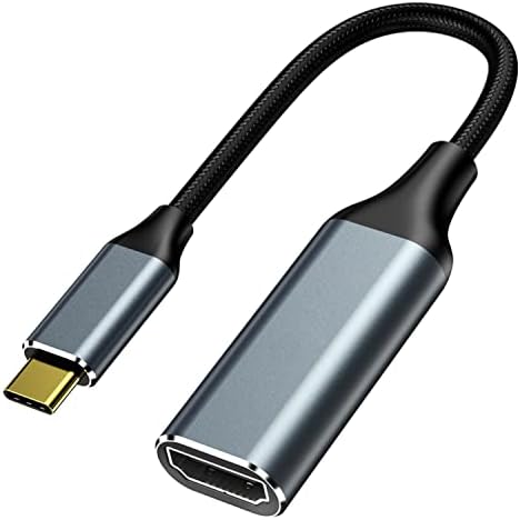 Tianle USB C до HDMI адаптер 4K 60Hz, Type C Thunderbolt 3/4 до HDMI адаптер со видео аудио излез компатибилен со MacBook Air,