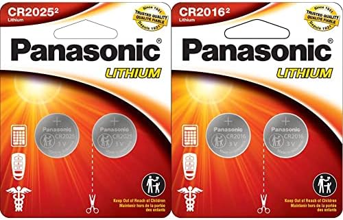 Panasonic CR2025 3.0 Волти Долготрајни Литиум Монета Ќелија Батерии Во Дете Отпорни, Стандарди Базирани На Пакување &засилувач;