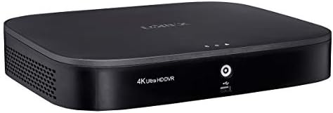 LOREX D841A81B 8 Канал 4K Ultra HD 1TB хард диск Security System DVR со напредна технологија за откривање на движење и паметна домашна контрола