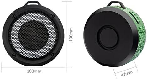 Дебел безжичен Bluetooth звучник субвуфер на отворено преносен стерео звучник за квалитет на звучникот со микрофон