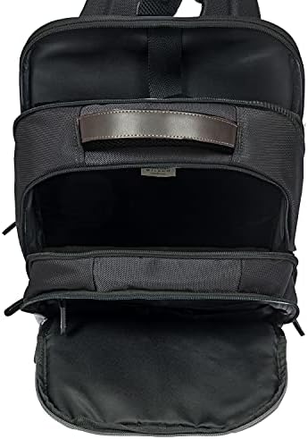 Лаптоп торба од 13 инчи на Брик - голем ранец за патувања за мажи и жени - Колекција Сиена - Црна