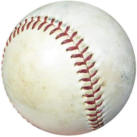 Ерни банки автограмираше официјална игра на Националната лига користеше бејзбол Чикаго Кобс Гроздобер потпис PSA/DNA AC00443 - MLB автограмирана