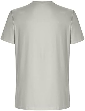 lcepcy Смешни кошули на 4-ти јули за мажи обични екипаж вратот на кратки ракави графички маички патриотски атлетски маички маици