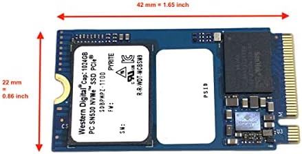 Западен Дигитален 1tb SSD КОМПЈУТЕР SN530 1024GB M. 2 2242 42mm SDBPMPZ-1T00 NVMe PCIe Gen3 x4 Солидна Држава Диск За Dell HP Lenovo