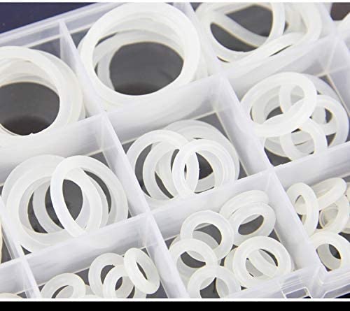 225 парчиња силиконски o прстен асортиман гумен комплет за силиконски заптивки