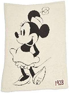 Barefoot Dreams Cozychic® Classic Disney Mickey Mouse Baby Baby, крем-јаглерод, 30 x32