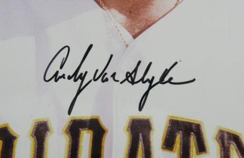 Енди Ван Слике потпиша автоматски автограм 8x10 Фото I - Автограмирани фотографии од MLB