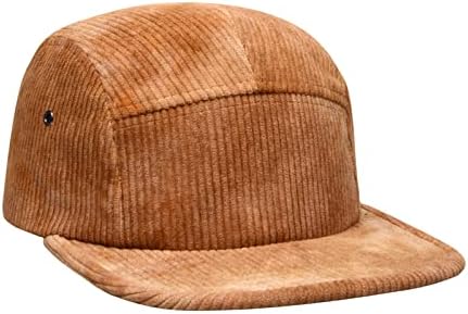 Хетфил: 5 панел Кампер капа | Мулти-бои уникатни дизајни | Капи за мажи и жени | Голем или Х-голем