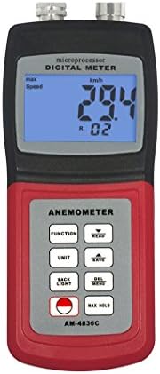 CNYST мултифункционален анемометар за температура на брзината на ветерната брзина на температурата на воздухот Мерач на тестер Посебен