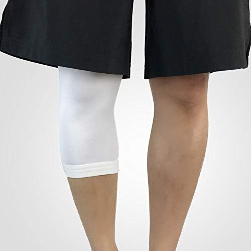 Houkai Soft Sports Колен влошки за дишење на колена еластична фитнес велосипедизам кошаркарски нозе ракав за поддршка на коленото