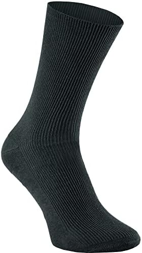 Чорапи на виножито - жени мажи дијабетични не -обврзувачки лабави чорапи - 1 пар - фармерки - големина САД 8-9,5 ЕУ 39-41…