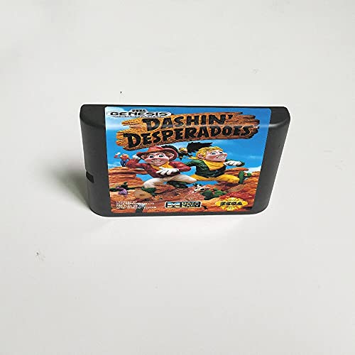 Десперадо на Lksya Dashin- 16 битна картичка за игри за MD за Mega Megadrive Genesis video Game Console Castertid