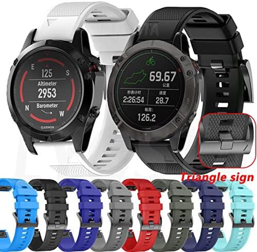 BandKit 26 22mm Watchband ленти за Garmin Fenix ​​5 5x Plus 3 3 ч.