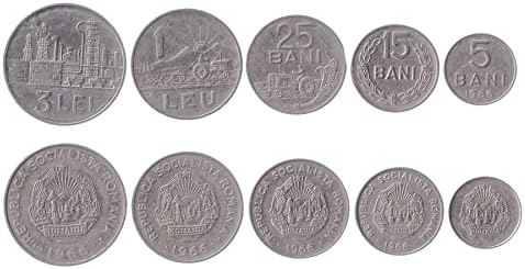 3 Монети Од Романија | Романска Колекција На Монети 500 1000 5000 Леи | Циркулирани 1999-2006 | Константин Бренковеану