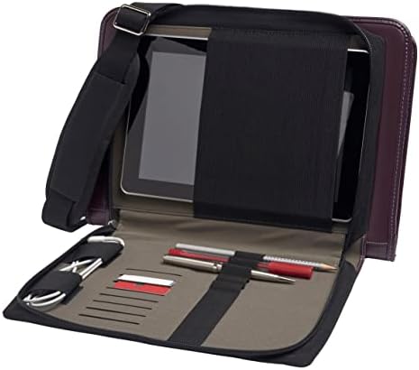 Случајот со лаптоп со лаптоп со пурпурна кожа од Бронел - Компатибилен со Asus Vivobook S14 S433 14 “