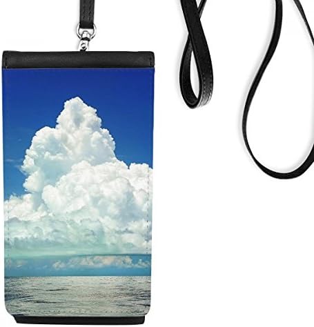 Океан небо вода наука за природа, слика Телефонска чанта чанта што виси мобилна торбичка црн џеб