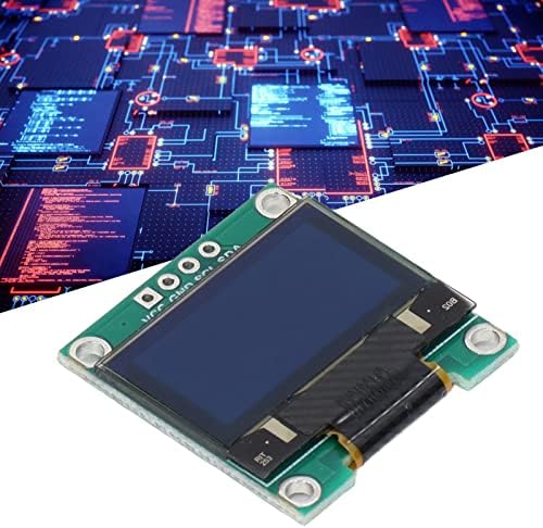 Органска диода табла за емитување на светлина, 0,96in LED екран 3.3V Ниска потрошувачка на енергија Брза брзина на одговор со заглавие на