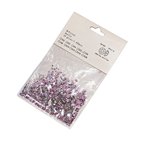 Guolarizi Нова стакло за нокти DIY додатоци за накит за накит за хартија за хартија за хартија Аб дијамантски накит рамен дно дијамантски