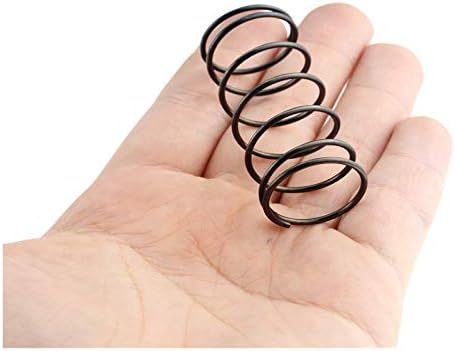 AHEGAS SPRINGS 10PCS 0,6 * 7 * 5-50MM SPRING STELLEAT MALE COMPRESSION MECHANICE RETROW COMPRESSION SPRING OD 7mM 0,6x7x5-50мм