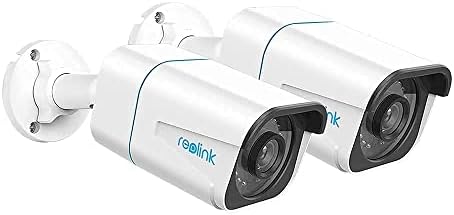 Reolink 4K Secure Security Cameras RLC-810A пакет со RLC-820A, паметно откривање на човечко/возило, работа со паметен дом, Timelapse, Micro