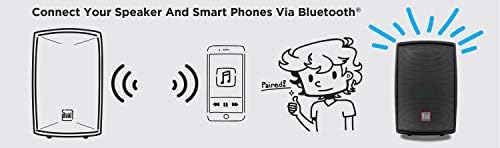 Двојна електроника LU44BTS безжичен преносен Bluetooth звучник | Експанзивен стерео звук | 15-часовно време на игра | Ipx4 | 100ft